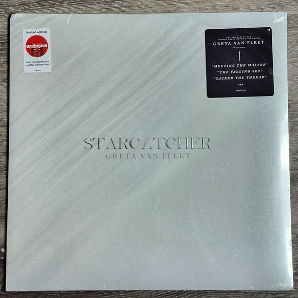 Greta Van Fleet Starcatcher Ltd Ed Target Exclusive Ruby Red Translucent Vinyl - Picture 2 of 6